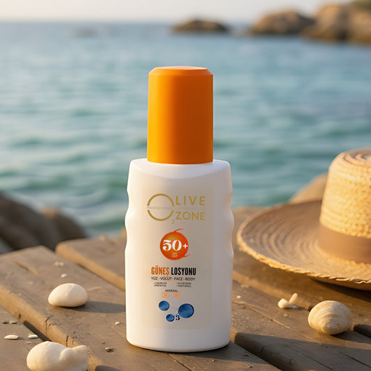 Olive Ozone – 50+ Güneş Losyonu | 200 ml Ürün Görseli 1