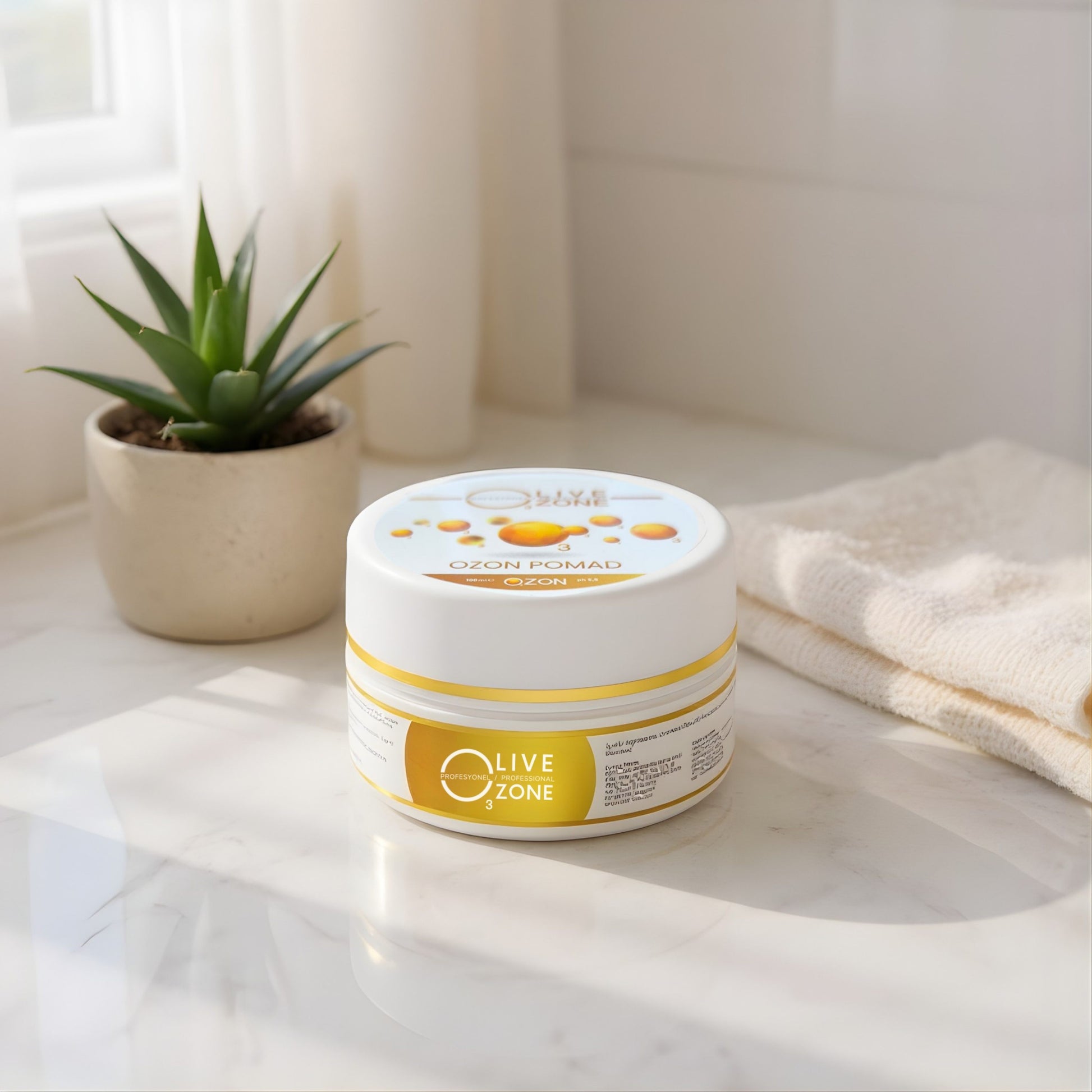 Olive Ozone - Ozon Pomad Ozonlu Hasarlı Cilt Kremi | 100 ml Ürün Görseli 1