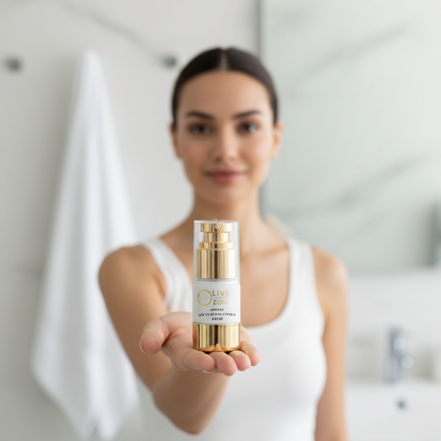 Olive Ozone – Ozonlu Göz ve Dudak Çevresi Kremi | 20 ml Ürün Görseli 2