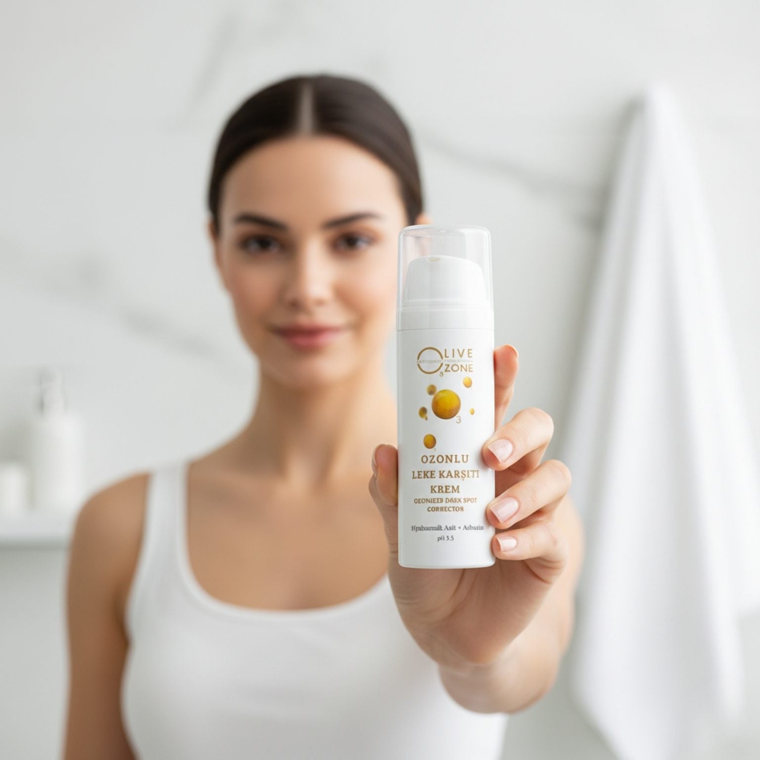 Olive Ozone - Ozonlu Leke Karşıtı Krem | 50 ml Ürün Görseli 2