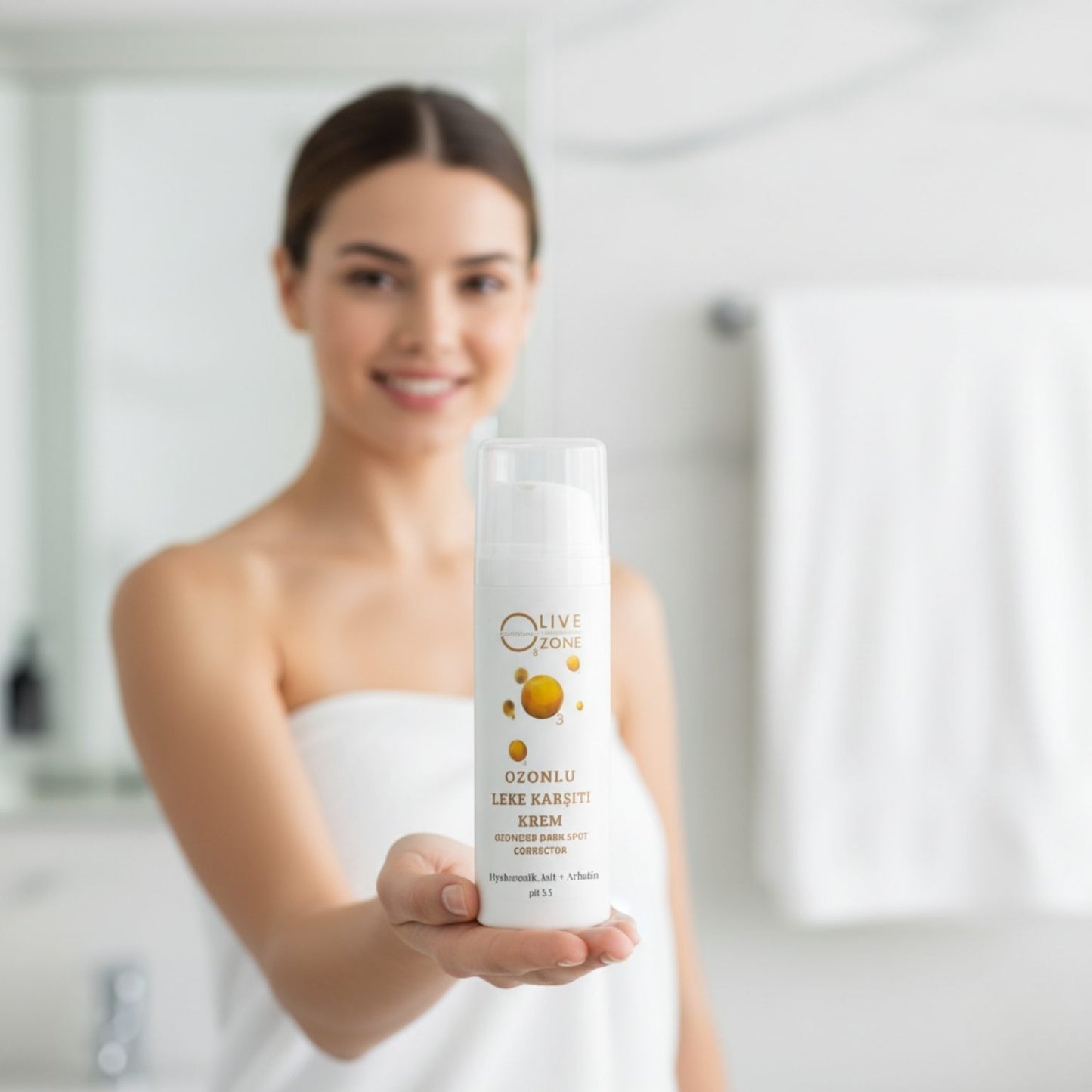 Olive Ozone - Ozonlu Leke Karşıtı Krem | 50 ml Ürün Görseli 3