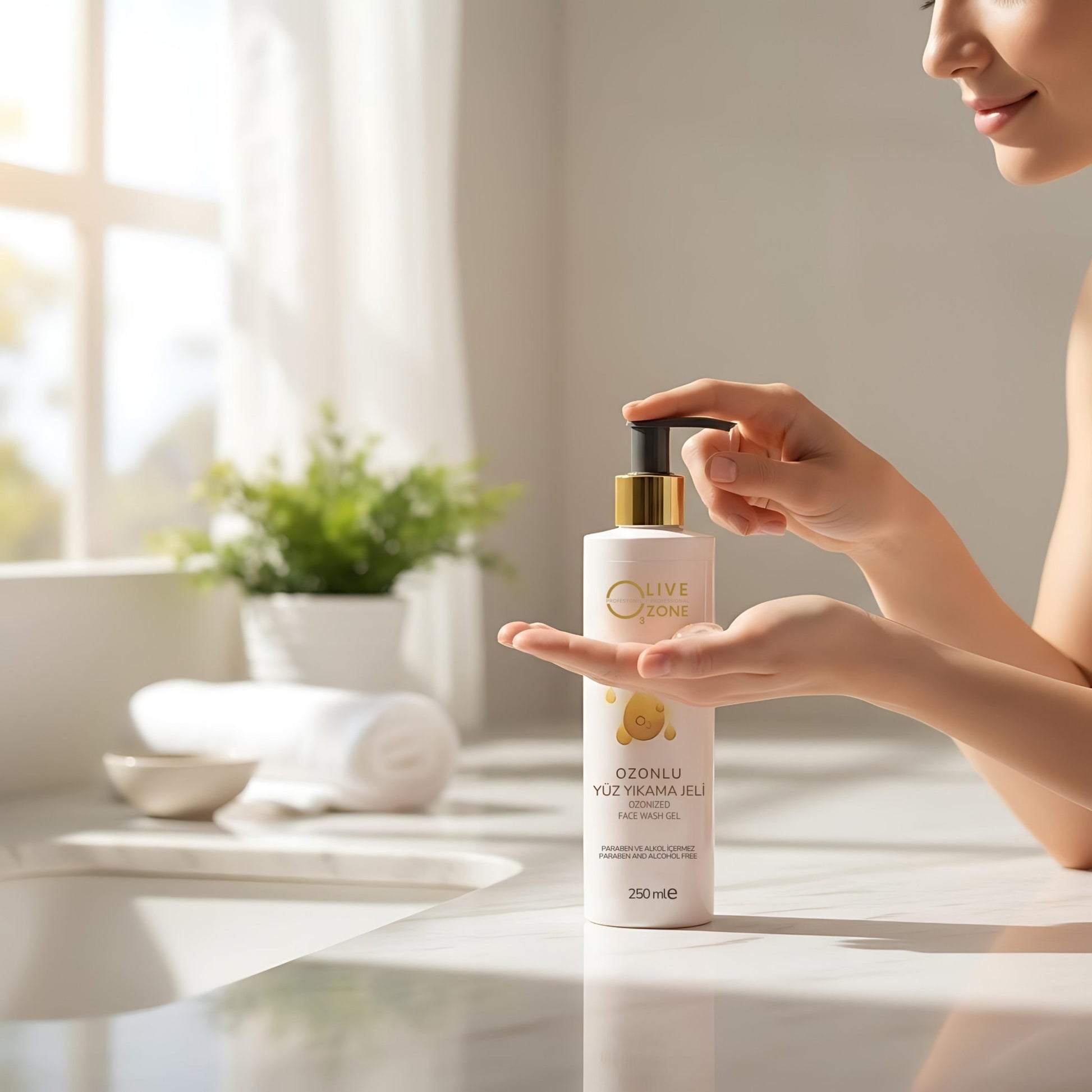 Olive Ozone - Ozonlu Yüz Yıkama Jeli | 250 ml Ürün Görseli 1