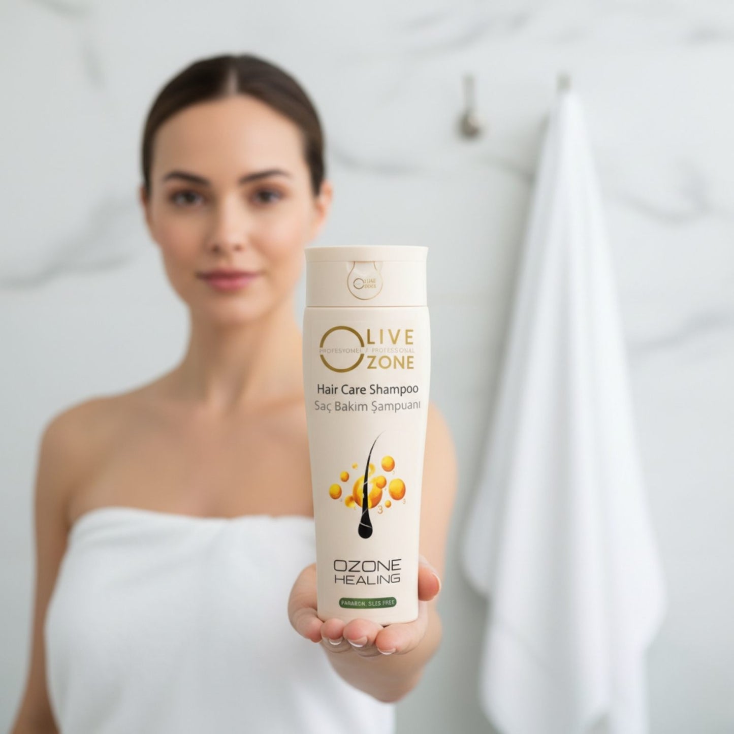 Olive Ozone – Saç Bakım Şampuanı | 250 ml Ürün Görseli 2